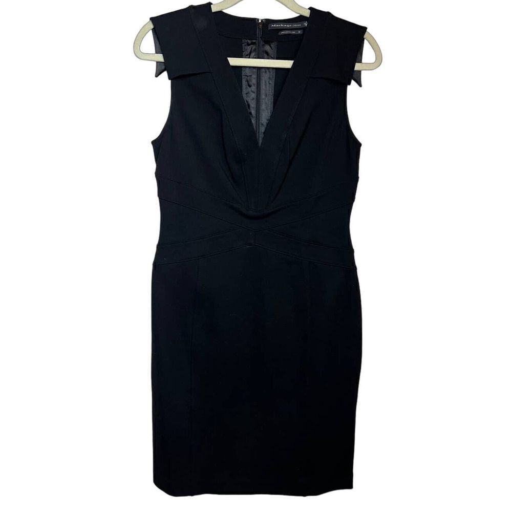 Mackage Black Bodycon Mini Dress Sz. 10